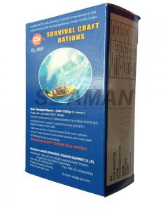 China SOLAS CCS Inflatable Life Raft Emergency Survival Food Ration 5 Years Shelf Life 500g on sale