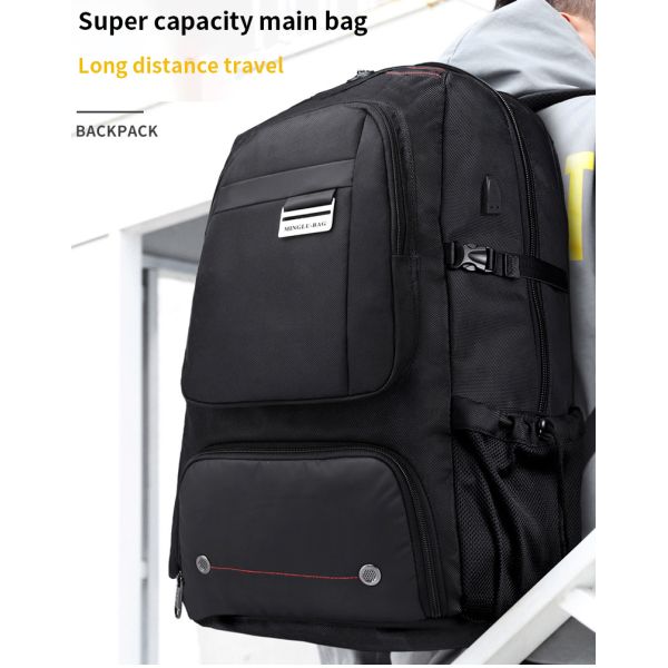 Computer Interlayer Oxford Waterproof Backpack Multifunctional 70l Travel Backpack