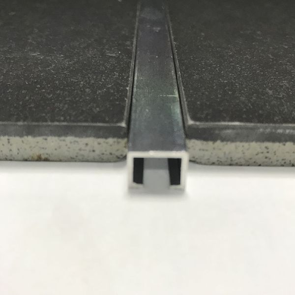 Aluminium Square Edge Trim Bathroom Floor Round Edge Tile Trim