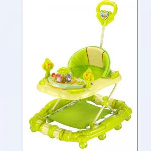 Buy cheap Adjust Modern Baby Girl Walker 6 Wheel Plastic Baby Walker with Handle product
