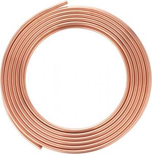 Buy cheap No Leakage Copper Heating Coil / Copper Cooling Coil product
