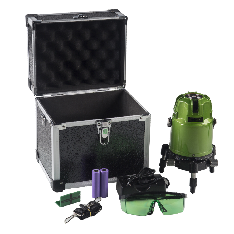 8 Lines 360 Green Laser Level , Automatic Outdoor Self Leveling Laser Level