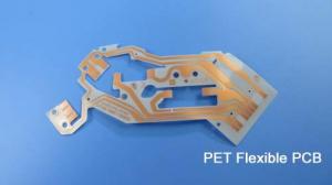 China Flexible Printed Circuit FPC Built on Transparent PET for Capacitive Touch Screen on sale