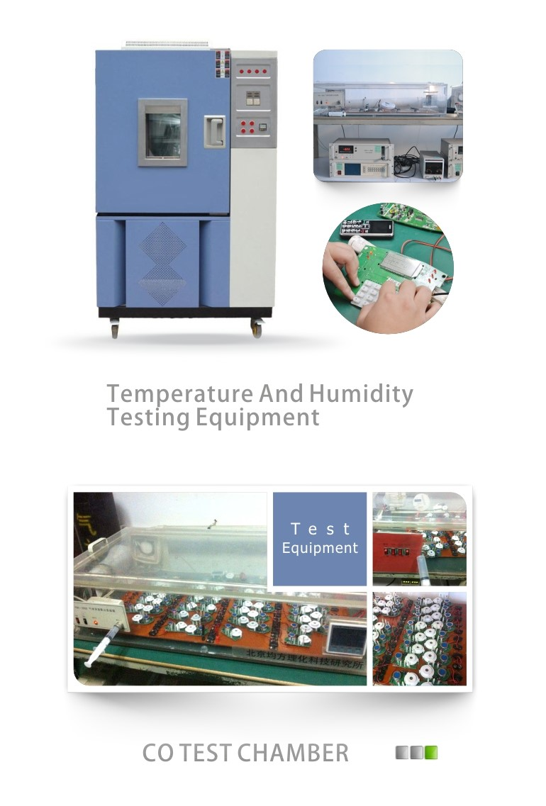 Carbon Monoxide Gas Smoke Detector 9V Battery Standalone Type CE Approved