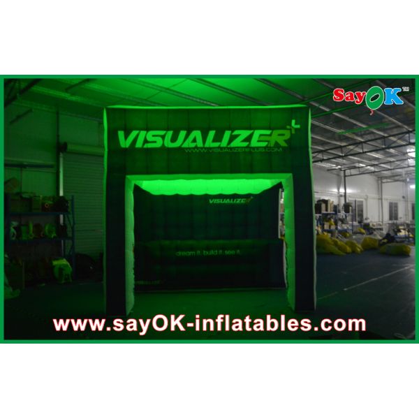 Go Outdoors Air Tent Rainbow Lighting Inflatable Air Tent Show Inflatable Camping Tent