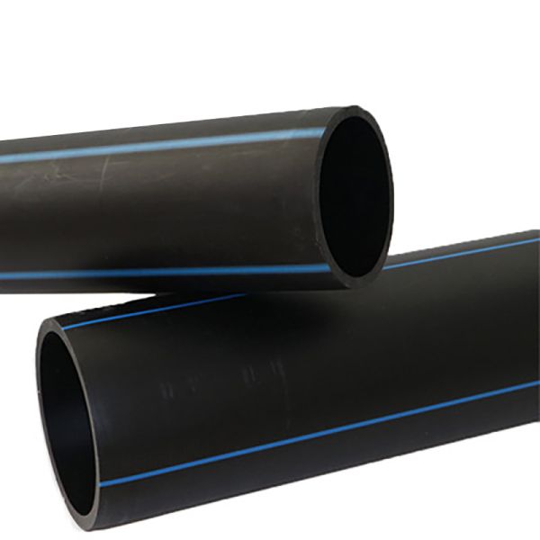 Black HDPE Pe100 Water Supply Pipe High Density Polyethylene DN800mm