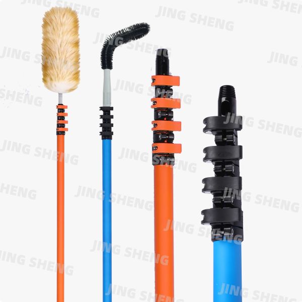 50ft Anti Spin Industrial Duster For Duct Cleaning Easy To Use And Store Cost Effective