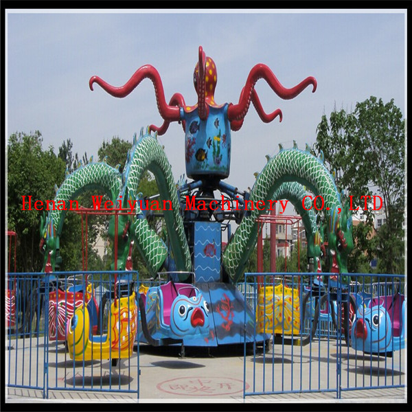 High quality attractive amusement park octopus ride 30 seats