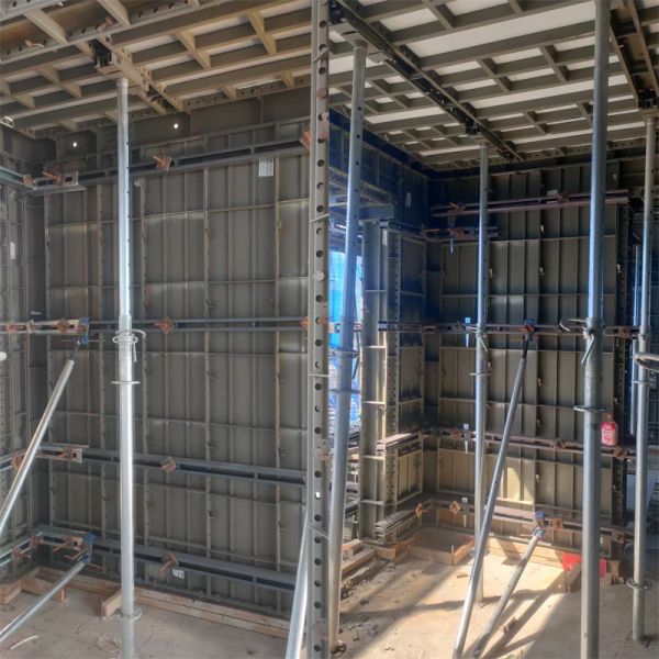 Reuse 300 Times High-strength Alloy Steel Formwork System for Concrete Construction to Replace Aluminum Formwork