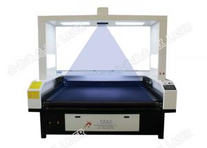 China Sublimation Masks Cutting, Sublimation Fabric Industrial Laser Cutter , Co2 Laser Engraving Machine 100w on sale