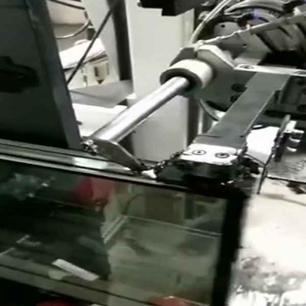 Insulating glass sealing machines automatic robot hot melt insulating glass sealing machine
