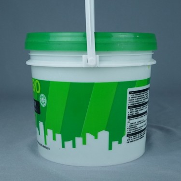 Customized Plastic Paint Bucket 5L/Litre PP Pail White Round Plastic Barrel
