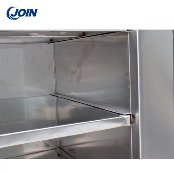 Trapezium Stainless Steel Cargo Box EZGO Cargo Box With Sliding Door ODM