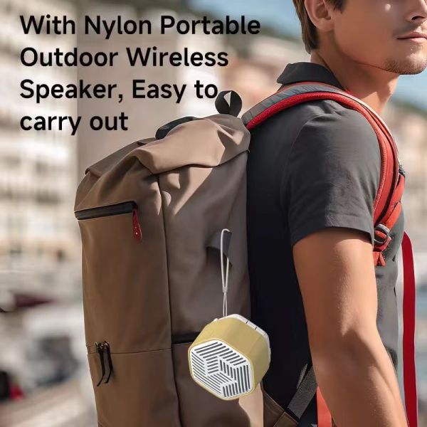 Bamboo Wood Portable Smart Speaker