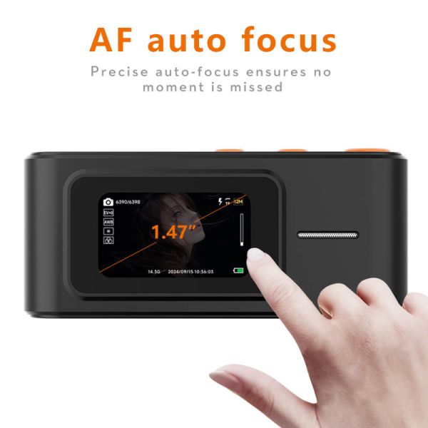 D100 1080P 12M CCD Digital Camera 1.47 ''Display Screen 8 Types Retro Filters Retro Pocket Camera