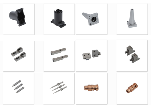 Brass CNC Precision Mechanical Parts Milled Service Customized