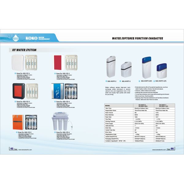 50GPD 5 Stages Undersink Alkaline RO Water Purifier Water Filter System