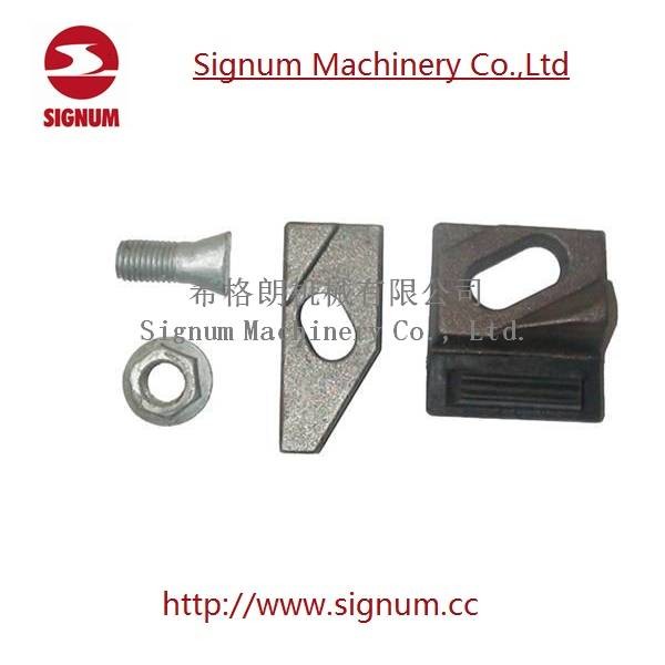 Railroad Construction Spare Parts Railway Clamp