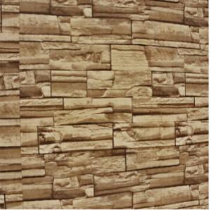 China 3D vinyl brick designs wall coverings on sale