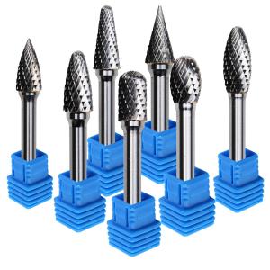 China Double Cut Extra Long Air Tools Carbide Rotary Burr 0.5mm on sale