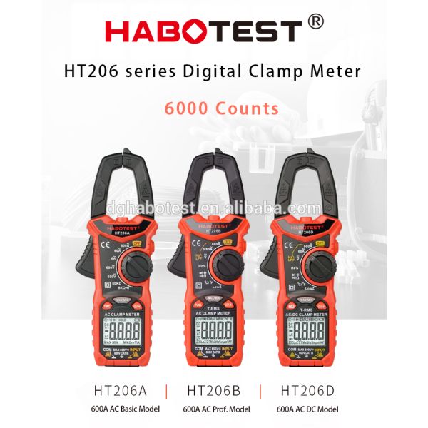 600V Digital Clamp Meters