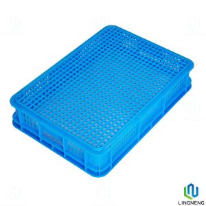 1300g Plastic Fruit And Vegetable Crates Nestable / Stackable Plastic Vegetable
