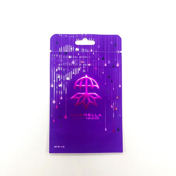 3.5g Packaging Mylar Bag UV Printed Doypack with window