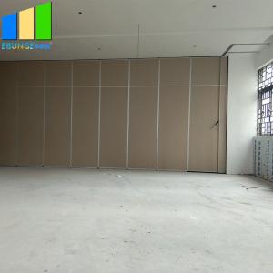 China Fireproof Acoustic Movable Partition Wall With Door For Office Max Height 4000mm on sale