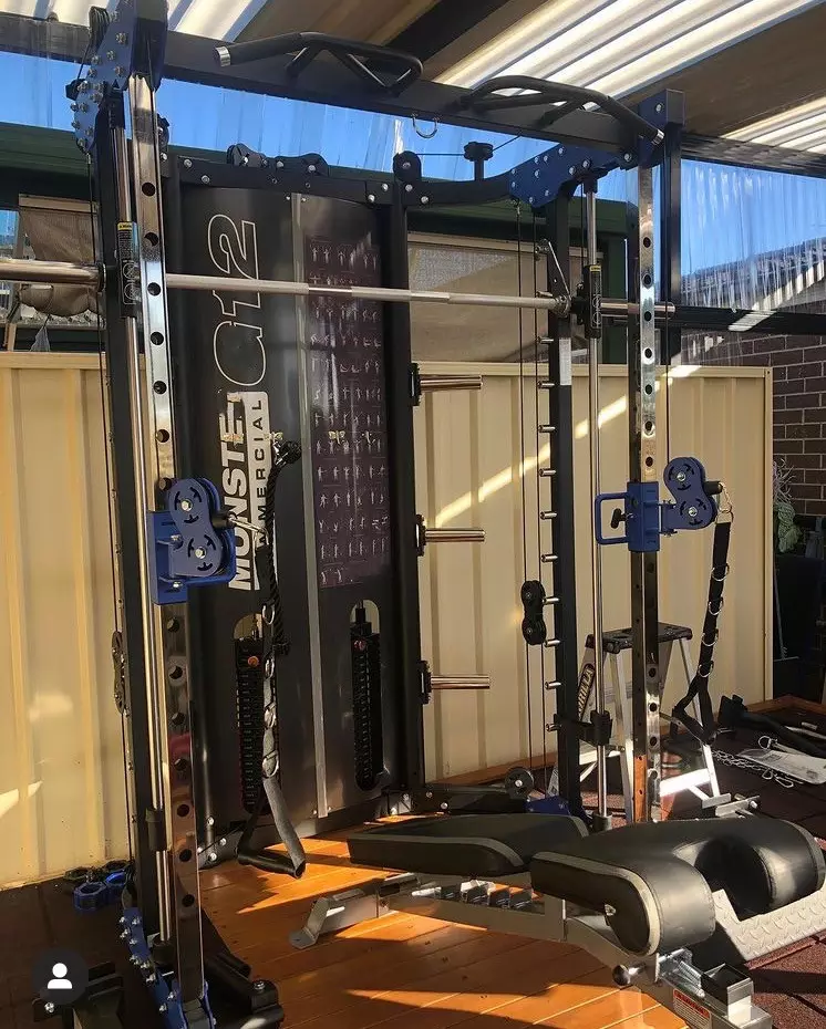 Fitness Equipment Body Build Leg Curl Press Extension Squat Rack Smith Cable Crossover Machine