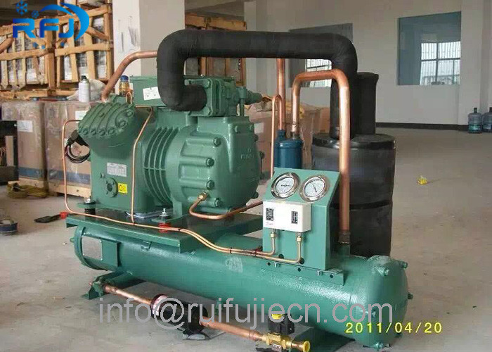 Cold Store Water Cooled Compressor Refrigeration Condensing Unit