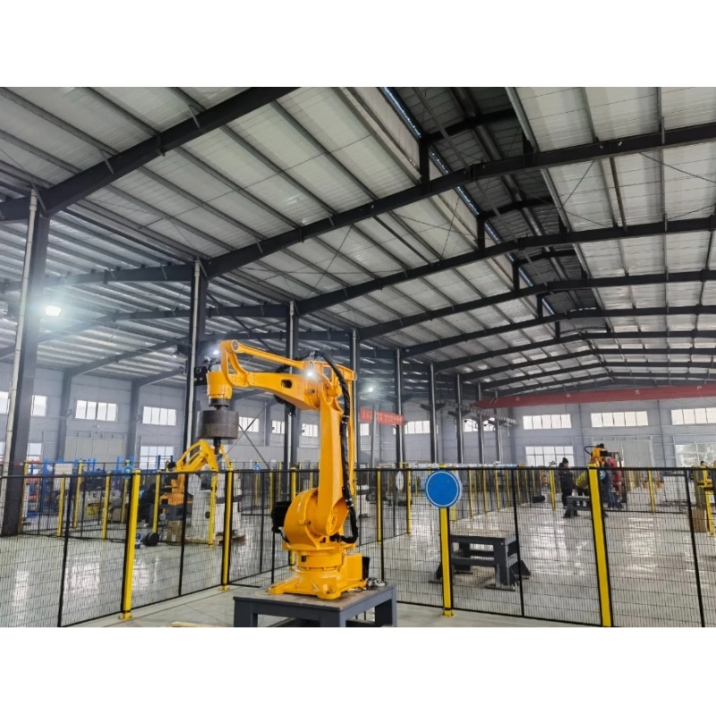 Material Handling Robotic Arm Palletizer 180kg Industrial Palletizer