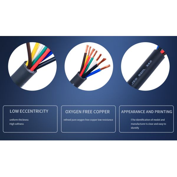 Underground Automotive Primary Wire Gxl Electric Cables for Car Battery Long-Lasting