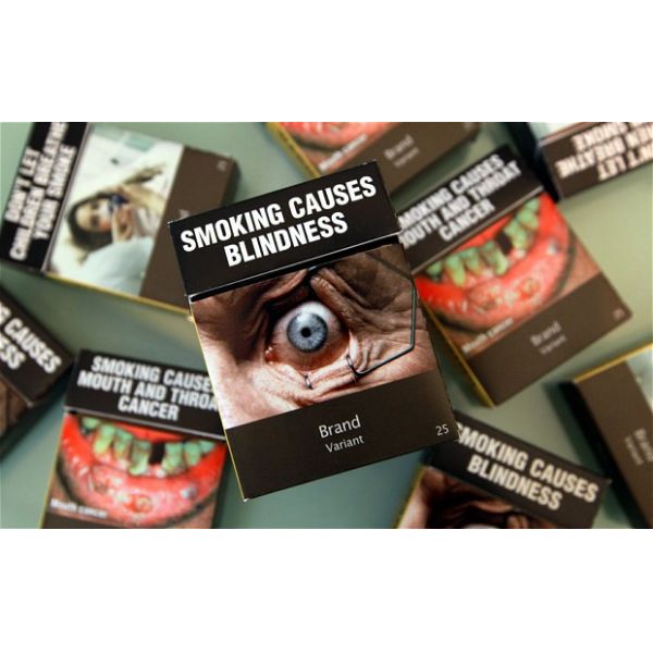 Smoking Packs Cigarette Boxes Paper Packet Tobacco Plain Standardized Packaging