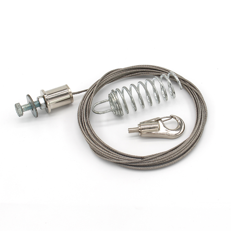 OEM Customized Wire Rope Suspension Kit Cable Gripper Hanging System for Acoustic Panel Cable Clips Cable Management Category