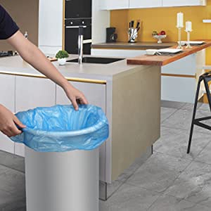 Compostable Recycle Biodegradable Food waste bag/disposable plastic garbage bag, compostable pla garbage bag kitchen was