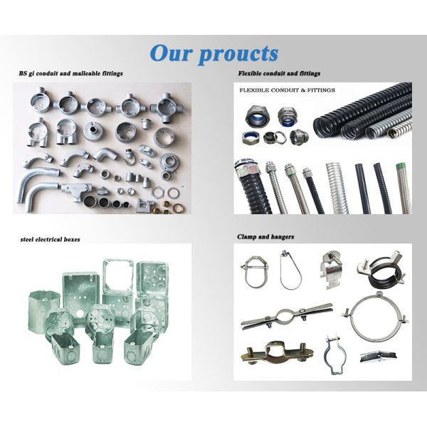 Rmc Rsc Conduit Pipe Galvanized Cable IMC EMT Conduit Fittings