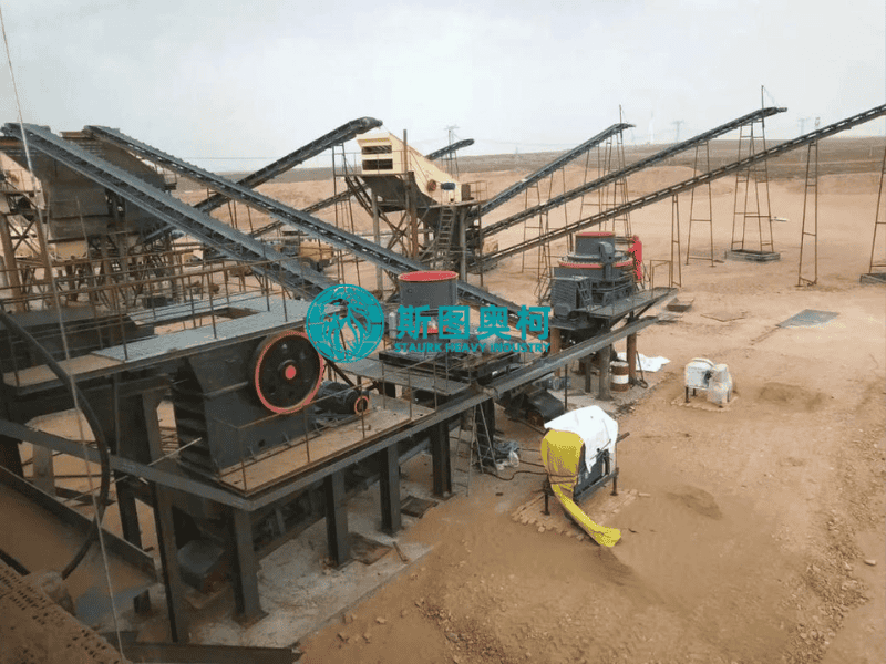 Capacity 50TPH-150TPH Limestone Crushing Plant And Screening Line