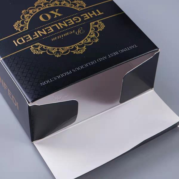 Wholesale Specialty Paper Luxury Wine Alcohol Package Cardboard Paper Gift Box