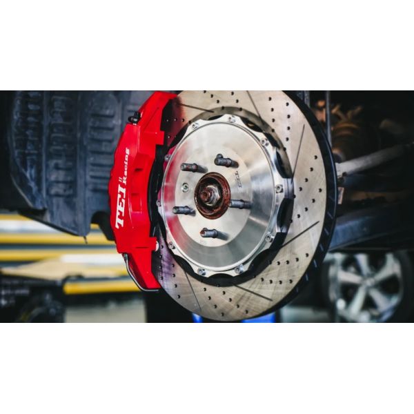Front Big Brake Kit 4 Piston Caliper With 378x32mm Rotor BBK Auto Brake System For Changan CS95 19 Inch Car Rim