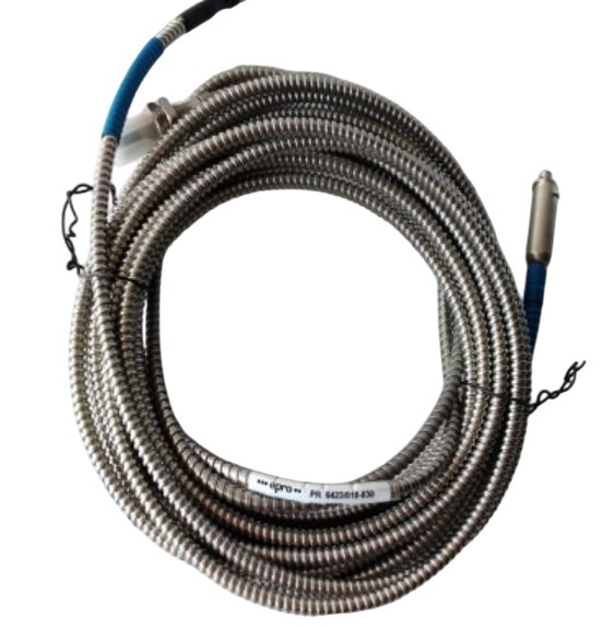 EPRO PR6423/016-011-CN 8mm Eddy Current Sensor with M10x1 Threaded 5-Meter Armored Cable and IP66 Protection