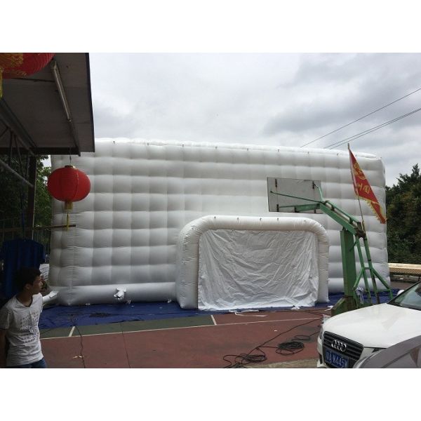 Durable Super Giant Inflatable Tent White Air Building Structure For Event / Party