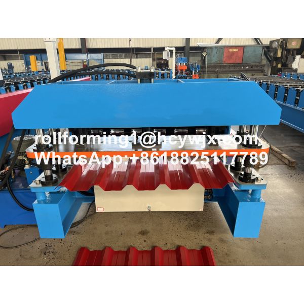 Perfiladeira Trapeze 40 Roofing Roll Forming Machine For Color Steel Plate
