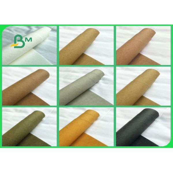 Eco - friendly 0.55mm 0.7mm Color Washable Kraft Paper For Wallet Tear Resistance Eco - Friendly 0.55mm 0.7mm Color Washable Kraft Paper For Wallet Tear Resistance