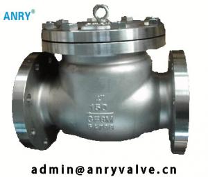 China Water Pressure Seal Check Valve SS304 SS316 CF8 CF8M Body Stellite Overlay Disc Swing Check Valve on sale