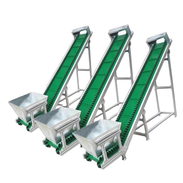 Easy Operation Screw Conveyor Adjustable Aluminium Powder Incline Auger Conveyor Complete Conveying Solution Nails Restaurant Industries New Motor