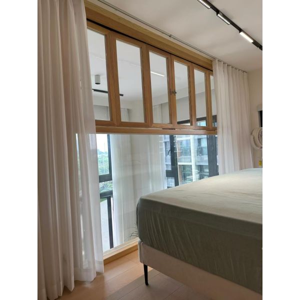 Double Glass Aluminium Alloy Bi-Folding Windows Sound Insulation Impact Aluminum Frameless Bifold Window