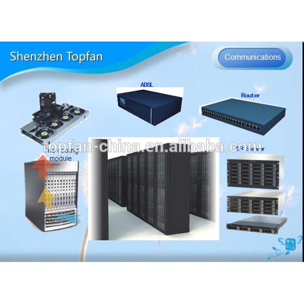 12v High Pressure Cooling Fan Dc Exhaust Fan For Computer 12 Months Warranty