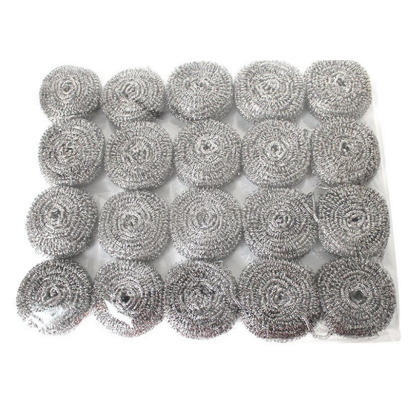 No Broken Wire Metal Scouring Ball OEM / ODM For Home And Kitchen