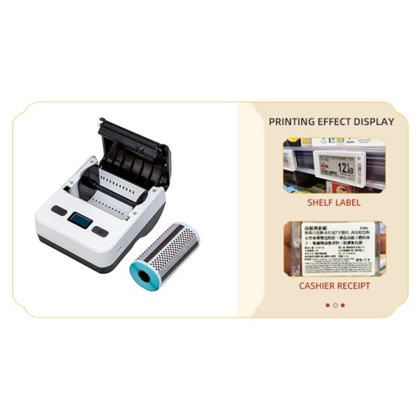 MP-80L Thermal Label Maker The Ultimate Solution for 80MM Sticker Printing and Labeling