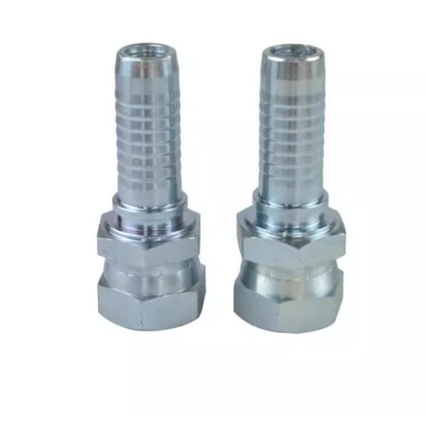Jic Standard Thread Female 37 Degree Cone Straight Hydraulic Reusable Hose Fitting